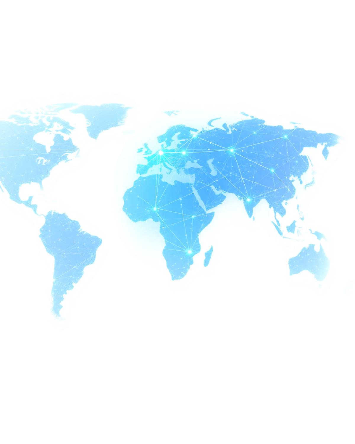 Global supply chain network visualization